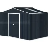 Skure, Garager & Carports^Haveskur, 277x195x192 cm, Mørkegrå