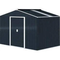 Skure, Garager & Carports^Haveskur, 277x195x192 cm, Mørkegrå