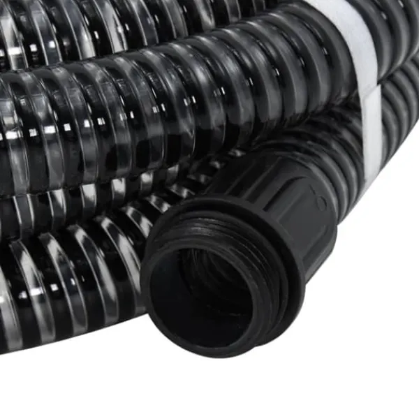 Online Haveslanger - Living sugeslange med messingkoblinger 1,1" 20 m PVC sort Vanding