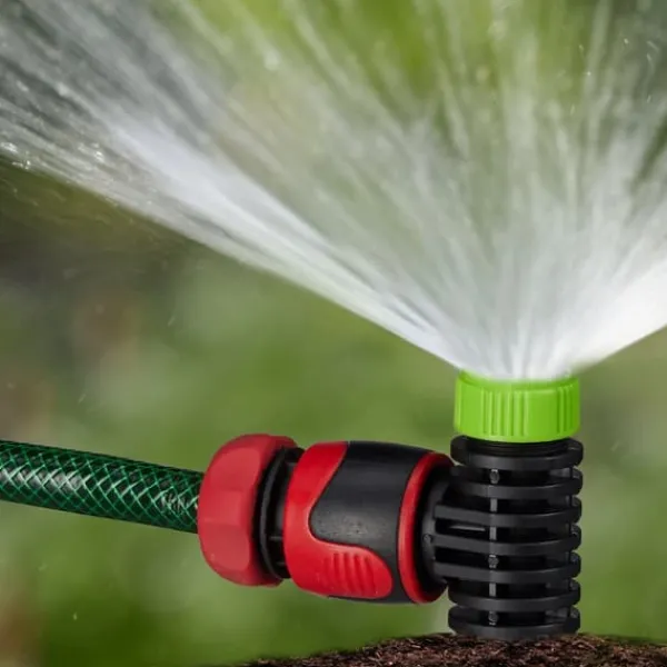 Discount Havesprinkler, 19.5x6.5x3.5 cm, Sort og Grøn Vanding