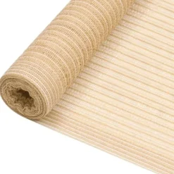 Haveduge^HDPE afskærmning 1x10 m - Privatlivsbeskyttelse til have | Farve: Beige | Vægt: 75 g/m²