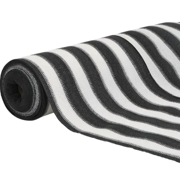 Outlet HDPE afskærmning 1,5x10 m - Privatlivsskærm | Farve: Antracitgrå/Hvid | Vægt: 150 g/m² Haveduge