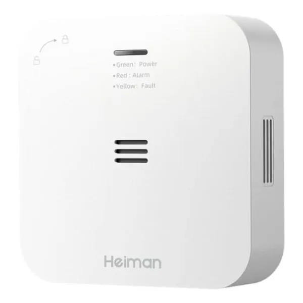 Røg- & Kulmonoxiddetektorer^Heiman WS-720ES Tuya WiFi Smart kuliltedetektor