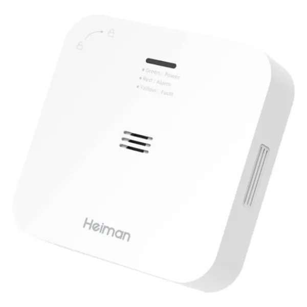 Røg- & Kulmonoxiddetektorer^Heiman WS-720ES Tuya WiFi Smart kuliltedetektor