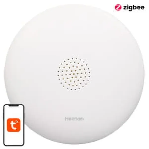 Lækagedetektorer^Heiman WS2WL Tuya WiFi smart oversvømmelsessensor