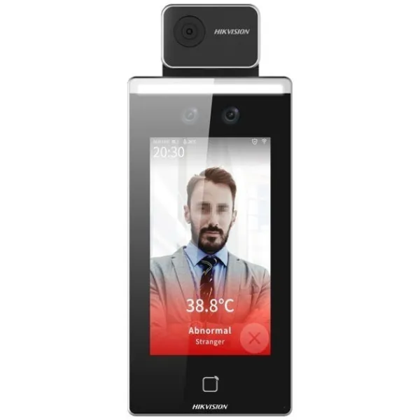 Online HikVision 7" Terminal Gesichterkennung DS-K1TA70MI-T Sikkerhedsmonitorer & Videokameraer