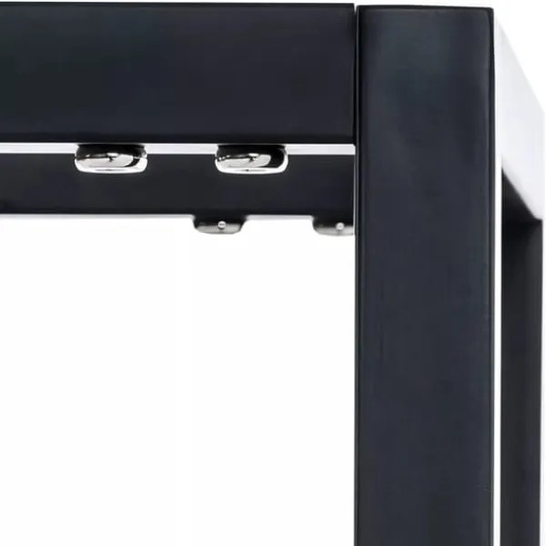 New Hilta Metal Firewood Rack - Black, 25x60x100 cm, on Wheels with Lock Tilbehør Til Brændeovne & Pejse