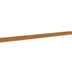 Plantningsbænke^Højbed i cortenstål - Holdbart og dekorativt | Størrelse: 960x50x36 cm