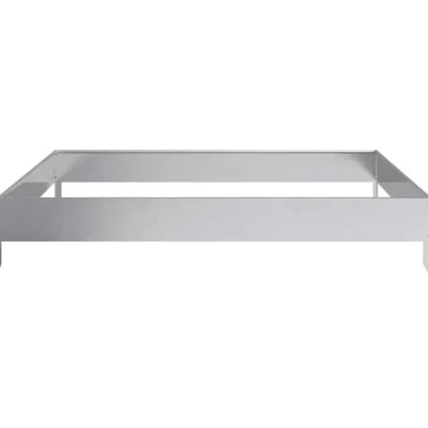 Discount Højbed i galvaniseret stål - Stabilt og holdbart design | Størrelse: 100x100x18,5 cm Krukker & Plantebeholdere