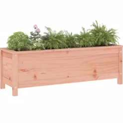 Sale Højbed i massivt douglasgran - Plantekasse | Størrelse: 119,5x40x39 cm Plantningsbænke
