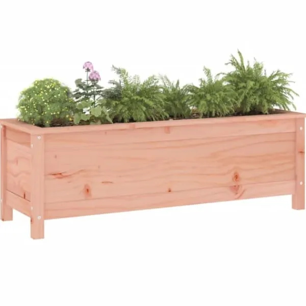 Sale Højbed i massivt douglasgran - Plantekasse | Størrelse: 119,5x40x39 cm Plantningsbænke