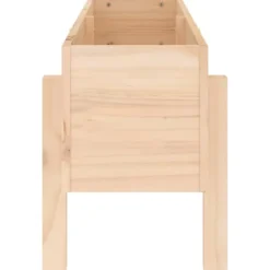Sale Højbed i massivt fyrretræ - Dybde 101x30x38 cm | Farve: Naturlig træfarve Plantningsbænke