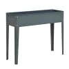 Hot Højbed i metal 100x30x80 cm med ben & 3 drænhuller – have/balkon Krukker & Plantebeholdere