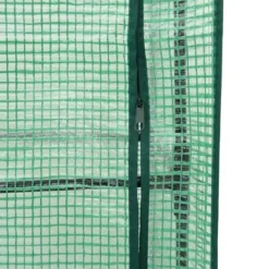 Hot Højbed med drivhusovertræk - Rattan-look | Størrelse: 160x40x123 cm Drivhus