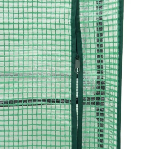 Hot Højbed med drivhusovertræk - Rattan-look | Størrelse: 160x40x123 cm Drivhus