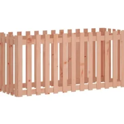 Plantningsbænke^Højbed med stakitdesign - Massivt douglasgran | Størrelse: 150x50x70 cm