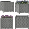 Krukker & Plantebeholdere^Højbed 40x40x38 cm polypropylen - Plantekasse - Plantekasser - Home & Living
