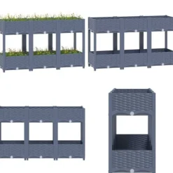 Online Højbed 120x40x71 cm polypropylen - Højbed - Højbede - Home & Living Krukker & Plantebeholdere