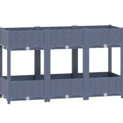 Online Højbed 120x40x71 cm polypropylen - Højbed - Højbede - Home & Living Krukker & Plantebeholdere