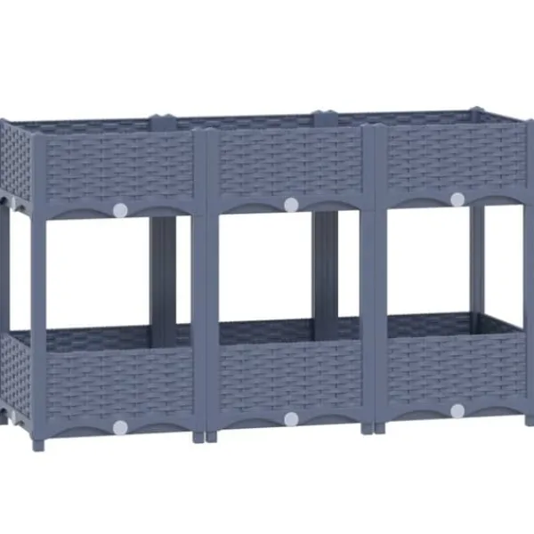 Online Højbed 120x40x71 cm polypropylen - Højbed - Højbede - Home & Living Krukker & Plantebeholdere