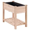Sale Højbeds plantekasse, 86x46x76 cm, naturtræ, træ Plantningsbænke