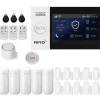 Online Hjemmealarmsystem, trådløs forbindelse, smart automatisering,GSM 2G WiFi Kit F, EU Stik Hjemmealarmsystemer