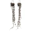 Krukkeplanter Indendørs^Hjerteranke - Sæt med 2 - Ceropegia linearis Woodii - Højde 20-30cm - ⌀14cm
