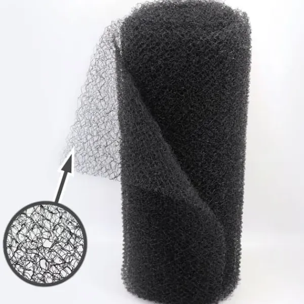 Discount Hældningsmåtte Overfladestabiliseringstæppe 13 m x 1 m Styrke 20 mm UV Stabil Bankmåtte Sort Springvand & Damme
