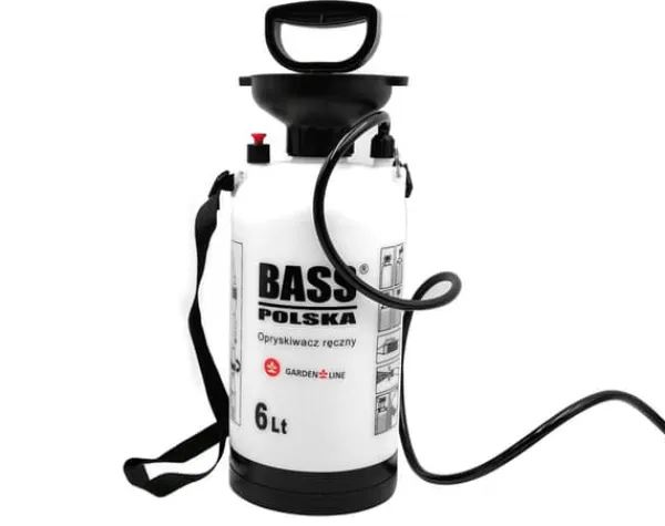 Haveværktøj^Håndholdt, tryksprøjte, 6 l, skuldermonteret