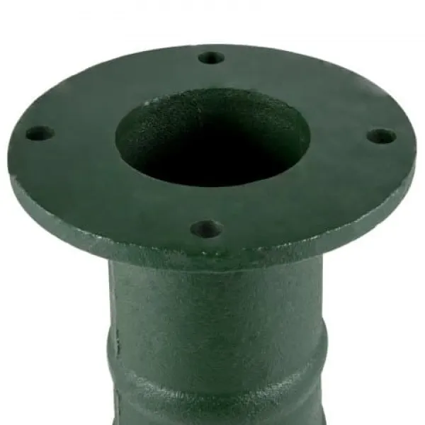 Springvand & Damme^Håndvandpumpe Stander, 22,86x22,86x66 cm, Grøn, Støbejern