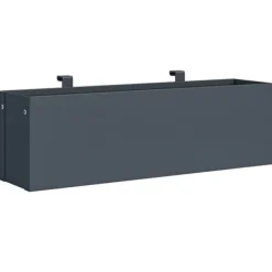 Hængende plantekasse - klik ombygning - 50x12x15cm - antracit Krukker & Plantebeholdere