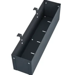 Hængende plantekasse - klik ombygning - 50x12x15cm - antracit Krukker & Plantebeholdere