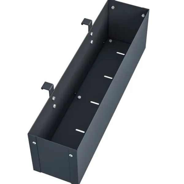 Hængende plantekasse - klik ombygning - 50x12x15cm - antracit Krukker & Plantebeholdere