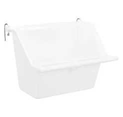 Trixie Til Fugle & Småvildt^Hængeskål med trådholder, plast, 200 ml/11 × 9 cm