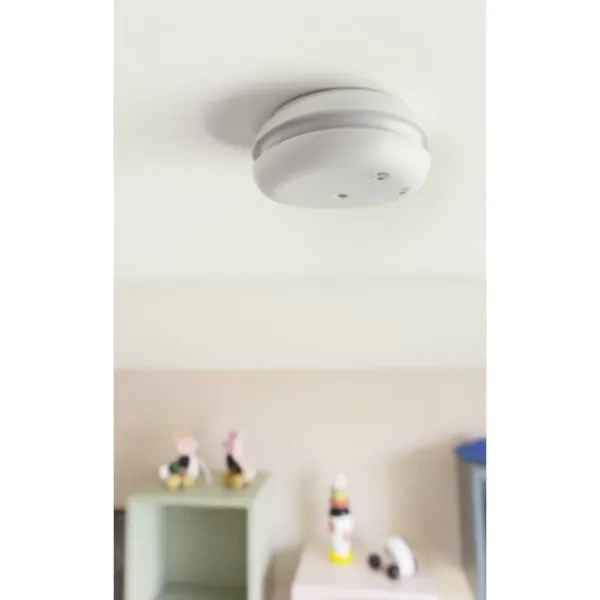 Brandalarm^Housegard Pebble Link trådløs brandalarm, 2 stk.