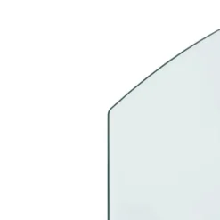 Hærdet glasplade til pejs - Gulvdæksel | Størrelse: 80x60 cm Tilbehør Til Brændeovne & Pejse