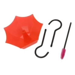 Til Fugle & Småvildt^Hummingbird Feeder Guard Semi-transparent Hummingbird Moat tilbehørskroge med stor kapacitet Model B Udvidet