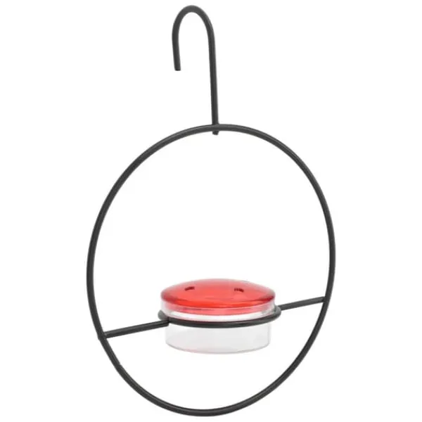 Til Fugle & Småvildt^Hummingbird feeder Smuk letvægts hængende fugle feeder med 4 porte til udendørs baghave