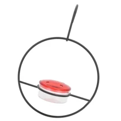 Til Fugle & Småvildt^Hummingbird feeder Smuk letvægts hængende fugle feeder med 4 porte til udendørs baghave