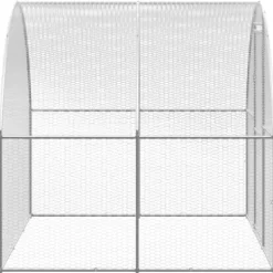 Drivhus^Huse & bure til små dyr - Living hønsehus 3x20x2 m galvaniseret stål