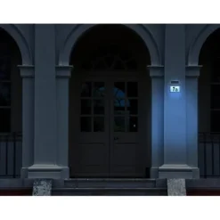 Adresseskilte & Husnumre^Husnummer med Solar Led Belysning