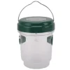 Sale Hvepsefanger LED Solar Powered Vandtætte Hornet fælder til Hvepse Frugt Flue Haveterrasse Farmland Green Skadedyrsfælder