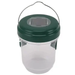 Sale Hvepsefanger LED Solar Powered Vandtætte Hornet fælder til Hvepse Frugt Flue Haveterrasse Farmland Green Skadedyrsfælder