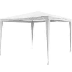 Best Hvid havepavillon 3x3m 4936 Telte & Lysthuse