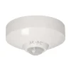 Hvid overflademonteret bevægelsessensor 800W 360° IP20 Orno OR-CR-250 Bevægelsesdetektorer