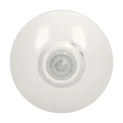 Hvid overflademonteret bevægelsessensor 800W 360° IP20 Orno OR-CR-250 Bevægelsesdetektorer