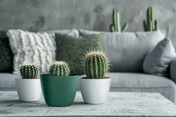 New HVID urtepotte 18cm SNEHVID DÆKKE RILLET POLSK PRODUKT Pænt Krukker & Plantebeholdere