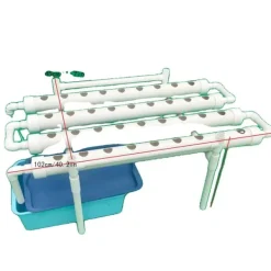 Kit Til Plante- & Urtedyrkning^Hydroponisk dyrkningskit, 1 lag til 36/54 planter, Effektivt vandforbrug,36 Huller