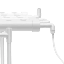 Hot Hydroponisk dyrkningssæt - Hydroponisk system - 4 rør - 36 plantehuller - Enkelt lag - Til grøntsager, urter, blomster - Hvid Kit Til Plante- & Urtedyrkning
