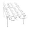 Kit Til Plante- & Urtedyrkning^Hydroponisk dyrkningssæt - 1-lags system - 4 rør - 36 plantehuller - Rør Ø 6,3 cm - Hul Ø 3,2 cm - Plast - Hvid